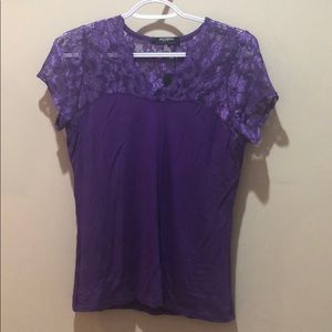 Purple shirt
